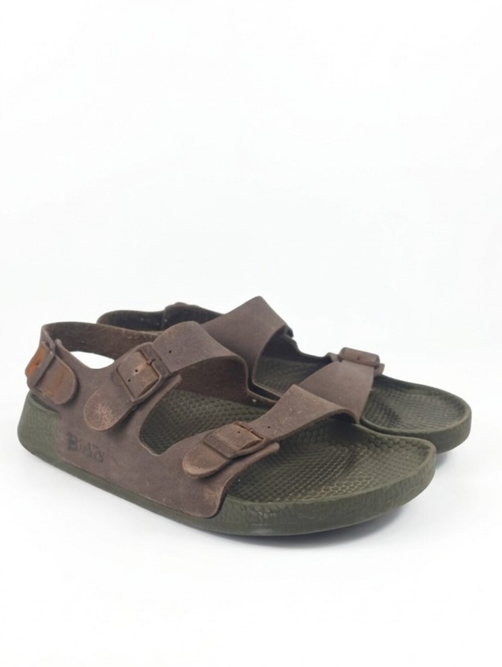 Birkenstock Birki Trinidad Brown Briko-Flor Men's sandals Size 13